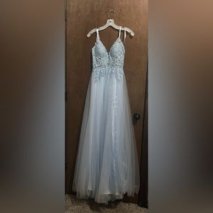 Blue Prom Dress